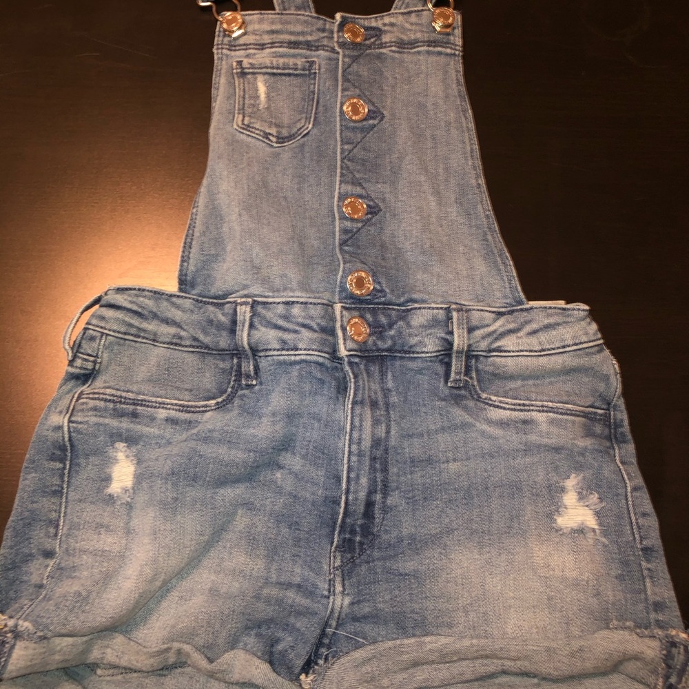 Girls Jean Overalls